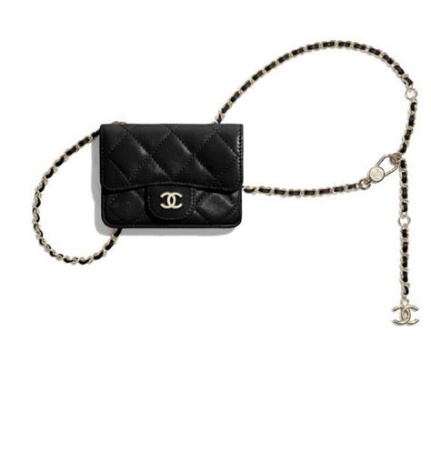 Chanel wallet belt